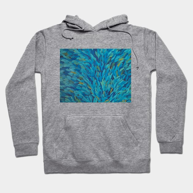 My interpretation of Eucalyptus leaves Hoodie by GarryGreenwood